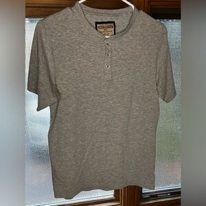Alessio & Brioni Gray Short Sleeve Men's Tee